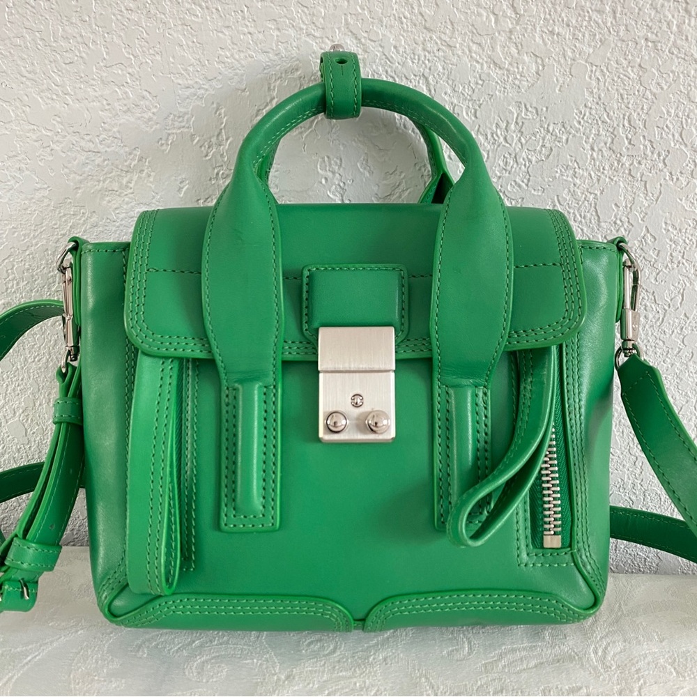 3.1 Phillip Lim Mini Pashli Satchel Green